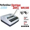 Perforelieur  électrique 20 feuilles A4 3:1 & 2:1  - Aneaux Métalliques