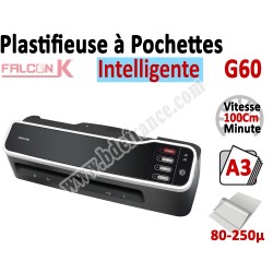 Plastifieuse Automatique Pochettes A3 G60 FALCONK N°2 Plastifieuse à pochette Pro