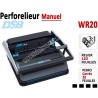 Perforelieur 3:1 manuel 20 pages - Relier 120 feuilles A4,Perforation Carré WR20 DSB N°2 Machines à relier anneaux métalliques
