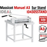 Longueur de coupe: 430 mm - Capacité de coupe: 40 mm ID4305STAND IDEAL Massicots manuels
