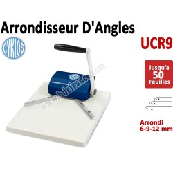Machine à arrondir UCR-9  - 3 outils inclus 6, 9 et 12mm UCR9 CYKLOS Arrondisseur d'angles