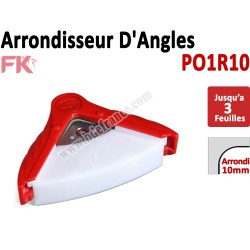 Machine à arrondir Jusqu'à 3 feuilles  -  1 Arrondi de 10mm   PO1R10 PO1R10 FALCONK Arrondisseur d'angles
