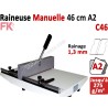 Raineuse : 32 cm - Traçage Du Rainage 1,3mm C46 IDEAL Les Raineuses Manuelles