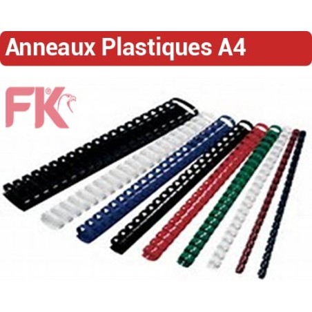 Anneaux Plastiques RIL FALCONK 1 - Anneaux plastiques A4