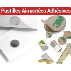 Pastilles Aimantées Adhésives - Ø 6/8/10/12/15/20/25  FALCONK 3 - Aimantées Adhésives