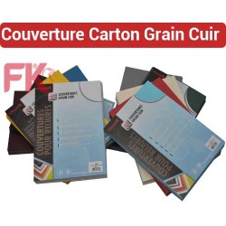 Couverture Carton Grain Cuir CG FALCONK 13- Couverture Carton Grain Cuir A4 & A3