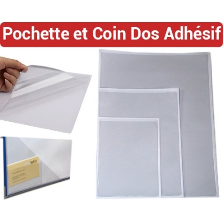 Pochette Dos Adhésif Po FALCONK 3 - Pochette et coin Dos-Adhésif
