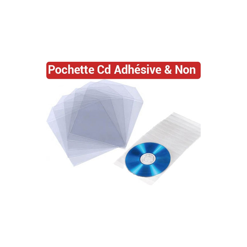 Pochette CD Protection Avec Rabat - Pochette CD Dos Adhésif FALCONK 6 - Pochette Cd/Dvd Adhésive Et Accessoire Pochette CD Protection Avec Rabat - Pochette CD Dos Adhésif FALCONK 6 - Pochette Cd/Dvd Adhésive Et Accessoire