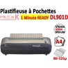 Plastifieuse à Pochettes A4, 50 cm  - Plastifier : 80 /100/125µ Prêt 1 minute DL901D FALCONK N°1 Plastifieuse à pochette de b...