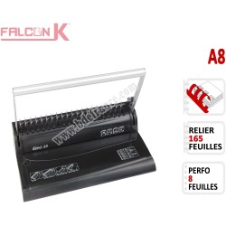 Le perforelieur Ibind A8 A8 FALCONK Perforelieuses manuelles anneaux plastiques