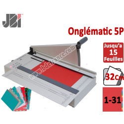 Découpe d'intercalaire 31 Touches - Programmable: 15 feuilles 5-32 CM ON5P JBI N°6 Découpes d'Onglets