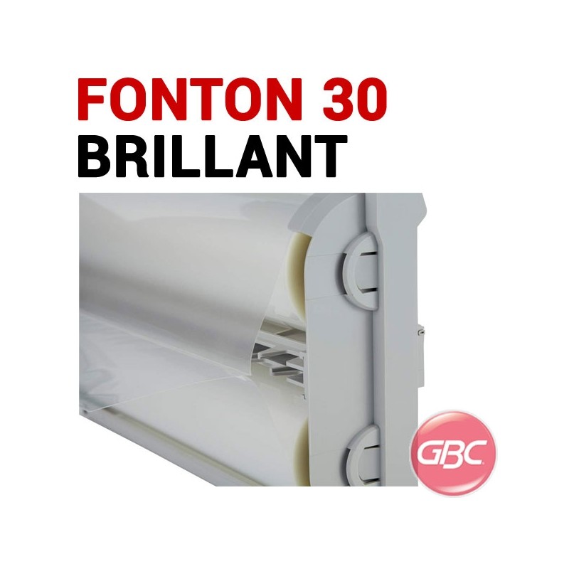 Cartouche GBC Foton 30 - Cartouche de film Brillant 75-125µ Cartouche GBC Foton 30 GBC 8 - Cartouche De Film Pour Plastifieus...