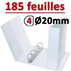 Classeur Personnalisable Blanc - Pochette Plan & pochette 6/10°- 9/10°  BDE 2 - Classeur personnalisable & Pochette