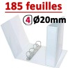 Classeur Personnalisable Blanc - Pochette Plan & pochette 6/10°- 9/10°  BDE 2 - Classeur personnalisable & Pochette