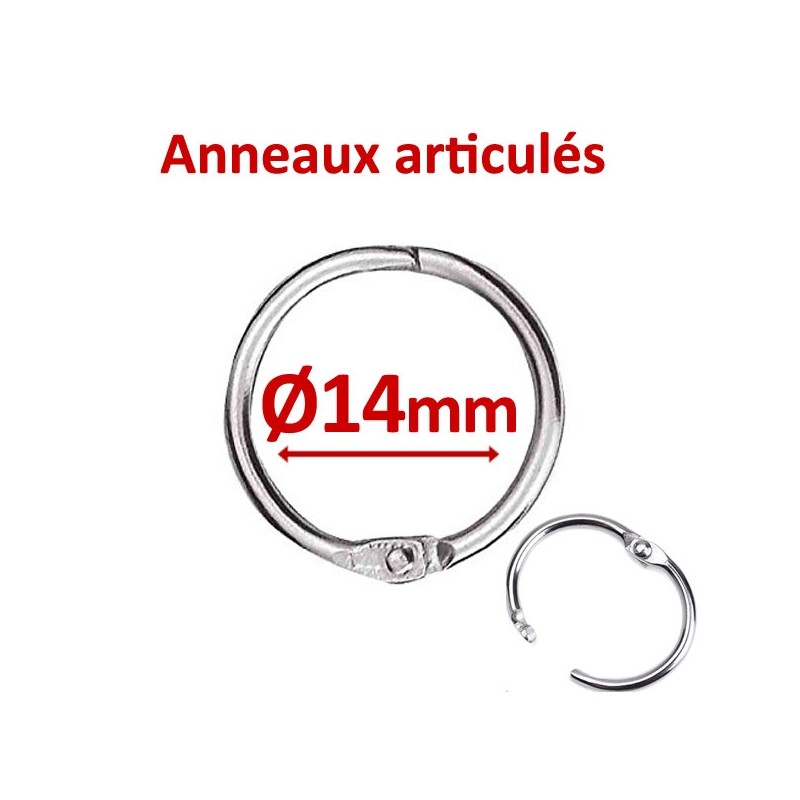 Anneaux articulés AN BDE A - Consommable Pour Reliure Anneaux articulés AN BDE A - Consommable Pour Reliure