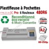 Plastifieuse à Pochettes A2 Pro - 6 Rouleaux reconditionné 480R6OCCA FALCONK Machine à Plastifier