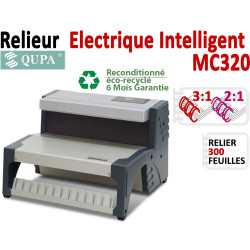 Relieur Electrique Metal 3:1 & 2:1 -Relier jusqu'au 300 feuilles. MC320POCC QUPA  C - Relieur professionnel