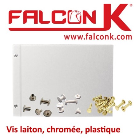 Vis laiton, chromée, plastique  BDE 11 - Vis laiton, chromée, plastique