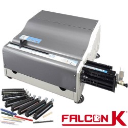 Perforation Verticale Electrique - Perforation 35 feuilles A4 DP FALCONK Machine à relier par anneaux