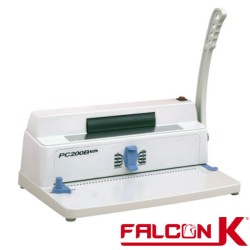 Perforelieur 4:1 Manuel 15 pages A4 -Reliure Coil 4:1 Trous Ronds PC200B FALCONK Machine à relier par anneaux