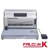 Perforelieur 4:1 Electrique 25 pages A4 -Reliure Coil 4:1 Trous Oblongs SUPER47E FALCONK Machine à relier par anneaux