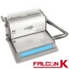 Perforelieur 20 feuilles Plastique - Perforer 10 feuilles Coil 4:1 Oblong X8 FALCONK Machine à relier par anneaux