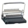 Perforelieur Manuel 20 Pages A4 - Anneaux Plastiques,Relier 450 feuilles S100 QUPA  Machine à relier par anneaux