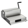 Relieur Manuel Plastique / Metal/ Coil -  Relier jusqu'a 450 Feuilles RMT360 FALCONK Machine à relier par anneaux