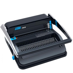 Perforelieur Manuel 20 Pages A4 - Anneaux Plastiques,Relier 450 feuilles CB20 DSB N°1 Machines à relier anneaux plastiques