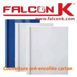 Couverture pré-encollée carton CP-SP BDE C - Consommable Pour Reliure Thermique