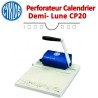 Perforateur Manuelle en demi-lune- pour calendrier Coupe par 30 feuilles CP20 CYKLOS N°2 Machines à relier anneaux métalliques