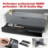Perforation Verticale Electrique - Perforation 35 feuilles A4 NB989 QUPA  Machine à relier par anneaux