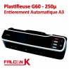 Plastifieuse Automatique Pochettes A3 G60 FALCONK N°2 Plastifieuse à pochette Pro