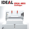 Pression Automatique + Écran Tactile Longeur Coupe : 475 mm- Coupe 80 mm ID4855 IDEAL N°1 Massicots