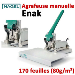 Agrafe jusqu'à 170 feuilles - 2-170 feuilles Agrafes 50-6 à 50-20S ENAK  Façonnage Plieuse Agrafeuse Raineuse Microperforation.
