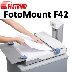Les albums s'ouvrent à plat 180 degrés - Pour des formats jusqu'à 470 x 420 mm 704005  Machine à relier par Thermoreliure