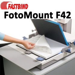 Les albums s'ouvrent à plat 180 degrés - Pour des formats jusqu'à 470 x 420 mm 704005  Machine à relier par Thermoreliure