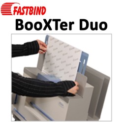 Epaisseur max des reliures Agrafé : 8mm - Pour des formats jusqu'à 320x450mm 705001 FastBind Machine à relier par Thermoreliure
