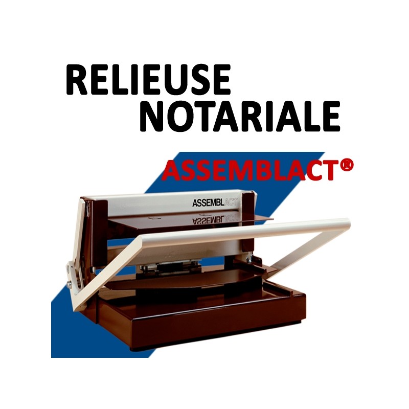 Perforer jusqu’à 50 feuilles - Relier jusqu'a 1600 Feuilles RELIEUSE NOTARIAL Machine à relier par anneaux Perforer jusqu’à 50 feuilles - Relier jusqu'a 1600 Feuilles RELIEUSE NOTARIAL Machine à relier par anneaux