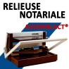 Perforer jusqu’à 50 feuilles  - Relier jusqu'a 1600 Feuilles RELIEUSE NOTARIAL  Machine à relier par anneaux