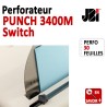 Perforation Verticale Electrique - Perforation 30 feuilles A4 P3400M  JBI Machine à relier par anneaux