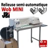 Relieuse automatique 3:1/2:1 Metal - Relier jusqu'au 250 feuilles (1-1/4) Wob MINI JBI N°5 Machines à relier professionnelles