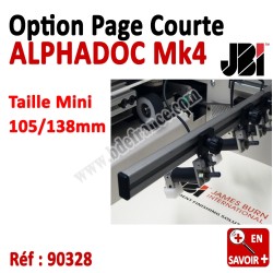 Perforation automatique A4 - 32 500 feuilles/heure ALPHADOC JBI Machine à relier par anneaux