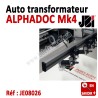 Perforation automatique A4 - 32 500 feuilles/heure ALPHADOC JBI Machine à relier par anneaux