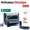 Perforateur Horizontal Electrique -Perforation 25 feuilles A4 D600 QUPA  A - Perforateur
