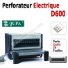 Perforateur Horizontal Electrique -Perforation 25 feuilles A4 D600 QUPA  A - Perforateur