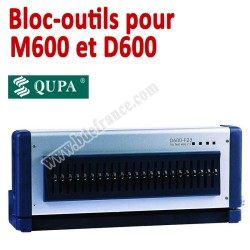 Bloc-outils pour Perforateur D600/M600  BDE Machine à relier par anneaux
