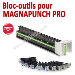 Bloc-outils pour Perforateur MAGNAPUNCH PRO  GBC N°5 Machines à relier professionnelles