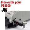 Bloc-outils pour Perforateur PB3000  JBI N°2 Machines à relier anneaux métalliques