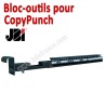 Bloc-outils pour Perforateur CopyPunch  JBI Machine à relier par anneaux